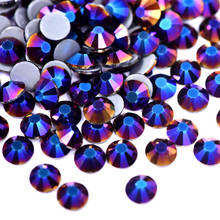 New Mine Blue Better DMC Crystal стразы HotFix Rhinestones Iron On Hot Fix Rhinestones Motif Strass For Fabric Transfer F0276 2024 - buy cheap