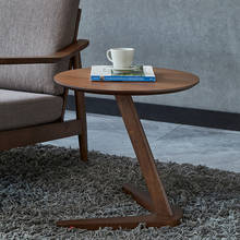 Домашний боковой столик, мебель, Круглый Журнальный столик для гостиной, маленький прикроватный столик, дизайнерский концевой столик, минималистичный маленький стол 2024 - купить недорого