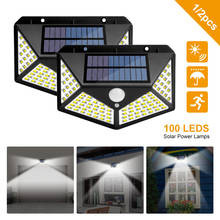 Outdoor LED Solar Light Motion Sensor Waterproof Sunlight Garden Decoration Street Lights Solar Powered  Lantern Wall Lamp 2024 - buy cheap