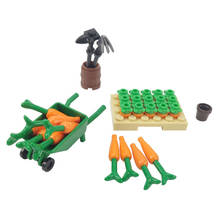 City Blocks The Crop Carrot Model Many DIY Building Blocks Toys for Children Toy Kids Gifts MOC Block Kit Compatible City Blocks 2024 - buy cheap