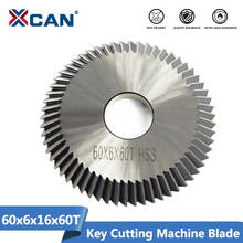 XCAN Key Cutting Machine Blade 60x6x16mm 60T Single Side Key Cutting Blade For Key Copy Machine Locksmith Tools 2024 - buy cheap