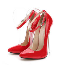 MCLUBGIRL-zapatos de tacón súper alto para mujer, tacones sexys de 16CM, con punta, Popular, WZ, 2020 2024 - compra barato