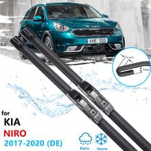 Car Wiper for KIA NIRO DE 2017 2018 2019 2020 Front Windscreen Windshield Wipers Blades Car Accessories Stickers 2024 - buy cheap