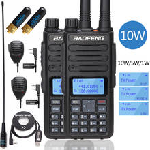 2pcs Baofeng BF-H6 Walkie-Talkie 10W High Power Ham Radios Dual band UHF VHF Radios Transmitter Baofeng Two Way Radio 2024 - buy cheap