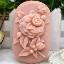 New Product!!1pcs Small Flowers (zx329) Food Grade Silicone Handmade Soap Mold Crafts DIY Mould 2024 - buy cheap