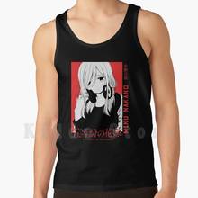 Miku Nakano - 5 Toubun No Hanayome tank tops vest 100% Cotton Anime Manga Waifu Kawaii Anime Girl Aesthetic Miku 2024 - buy cheap