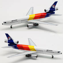 1:200 Scale Fiji Airways DC-10-30 Airlines Model with Base Alloy Aircraft For Collectible Souvenir Show Gift Toys 2024 - buy cheap