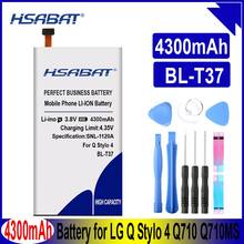 HSABAT BL-T37 4300mAh Battery For LG Q Stylo 4 Q710 Q710MS LM-Q710CS LM-Q710MS Batteries 2024 - buy cheap