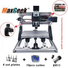 Maxgeek CNC1610 Engraving Machine GRBL Control Wood Carving Milling Working Area 16x10x4.5cm 3 Axis 2024 - buy cheap
