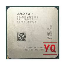 Процессор AMD FX-Series FX-6100 FX 6100 FX6100, 3,3 ГГц, шесть ядер, FD6100WMW6KGU разъем AM3 + 2024 - купить недорого