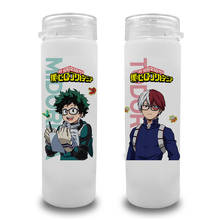 1Pc Anime The Founder of Diabolism My Hero Academia Glass Cup Cartoon Character Wei Wuxian Water Cup Bottle 2024 - buy cheap