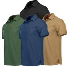 Camisa casual masculina para o verão, gola virada para baixo, manga curta, botões, camiseta, top 2024 - compre barato
