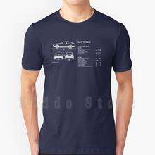 Camiseta de algodón para hombre, camisa de Alfa Romeo Gtv6, S-6Xl, Alfa Romeo Alfetta Gtv Gtv6 Coupe Gt Touring 1970S 1980S 70S 80S, coche deportivo 2024 - compra barato