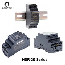 1-10pcs Mean Well HDR-30-12 Series 5V 12V 15V 24V 48V 15W 30W 36W Ultra Slim Step Shape DIN Rail meanwell Power Supply 2024 - buy cheap