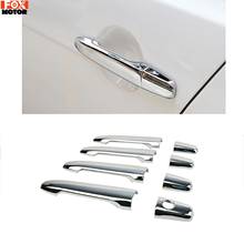 For Mitsubishi Outlander Lancer Evolution Chrome Door Handle Cover Catch Trim Molding Bezel Cap Garnish Decoration Accessories 2024 - buy cheap