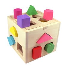 New Kids Baby Educational Toys Wooden Building Block Toddler Toys for Boys Girls Learning Toy Tool SCI88 2024 - buy cheap