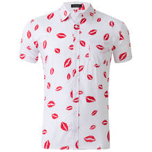 hawaiian shirt men fashion printing summer Men's Short sleeve shirt quality Brand Beach shirts cotton 2024 - buy cheap