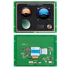 Panel HMI integrado de 8 pulgadas, Monitor táctil LCD con interfaz Serial de 800x600, 3 años de garantía 2024 - compra barato