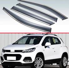 4 шт., пластиковый козырек для Chevrolet TRAX 2014, 2015, 2016, 2017, 2018 2024 - купить недорого