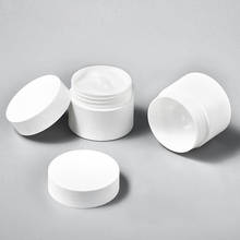 1 Pc Cream Jar Plastic Container Pot White Empty Matte Cosmetic Packaging Bottle Frosted Storage Box 5g/10g/15g/20g/30g/50g 2024 - buy cheap