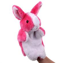 Juguetes de alta calidad para niños y niñas, marionetas de mano de conejo de algodón PP, marionetas de mano de conejo, historia de cuenta de muñecas 2024 - compra barato