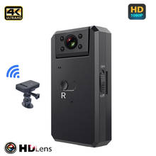 4K Wireless WiFi CCTV Mini Camera Infrared Night Vision Mini DVR 180 Degree Rotation Camcorder Rotating Lens Home Security 2024 - buy cheap