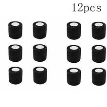 12Pcs Disposable Cohesive Tattoo Grip Cover Self-Adhesive Bandages Handle Grip Tube for Tattoo Machine Grip Accessories 2024 - buy cheap
