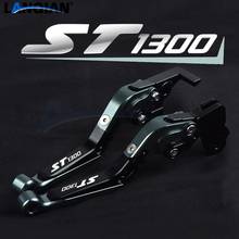 For Honda ST1300 Motorcycle Adjustable Extendable Foldable Brake Clutch Levers ST 1300 2008 2009 2010 2011 2012 Accessories 2024 - buy cheap
