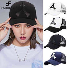 Fashion Baseball Cap Men Women Outdoor Baseball Hat Breathable Adjustable Unisex Summer Mesh Cap 2024 - buy cheap