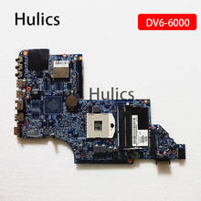 Placa-mãe original hulics 665351-001 665351-501 para computador hp pavilion DV6-6000, placa principal 11a39-2 hm65 ddr3, placa-mãe 2024 - compre barato