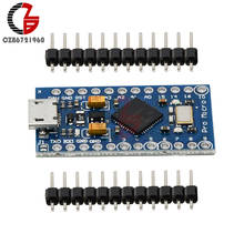 Micro USB ATmega32U4 Pro Micro 3,3 V 8 МГц Доска модуль для Arduino Leonardo ATMega 32U4 контроллер Pro-Micro заменить ATmega328 2024 - купить недорого