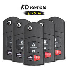 KEYECU 5x B-Series B14 Universal Remote 3+1 4 Button Control Key for KD900 KD900+, KEYDIY Remote for B14-3+1 2024 - buy cheap