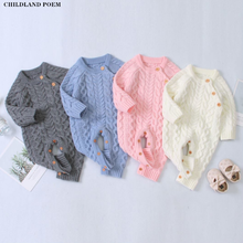 Baby Romper Newborn Winter Spring Newborn Baby Clothes Long Sleeve Baby Girl Romper Infant Baby Jumpsuit Boy Romper Sweater 2024 - buy cheap