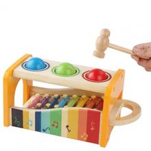 Wooden Children Kids 8 Notes Musical Xylophone Piano Instrument Educational Toy 2024 - buy cheap