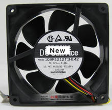 Ventilador de refrigeração para servidor sanyo dc, 12v 0.48a 60x60x25mm 2024 - compre barato