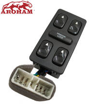 Conjunto de interruptor de vidro elétrico frontal, para janelas 9357028001 1992 1993 elantra 1994-93570 28001/93570 2024 - compre barato