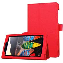 For Lenovo Tab 3 710F Case Magnet Stand Flip PU Leather Cover For Lenovo Tab 3 7.0 710F 710I Essential Fundas Shell Sleeve Bag 2024 - buy cheap