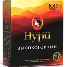 Tea Princess Nuri "high mountain", Black, 100 bags 2024 - buy cheap