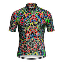 Cycling Jersey Bicycle Short Shirt Bike Wear Moto Clothing Sleeve Weird Jacket Team Crossmax Mountain Ride Cyclist Tight Top 2024 - buy cheap