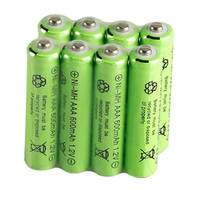 8 шт/Лот Высокое качество 1,2 в 600 мАч AAA перезаряжаемая батарея с дистанционным управлением игрушка AAA Ni-MH аккумуляторная батарея 2024 - купить недорого