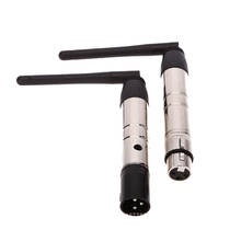 Sailwin-transmissor de luz macho dmx 2.4g, sem fio, antena de palco, transmissor xlr sem fio, receptor dmx