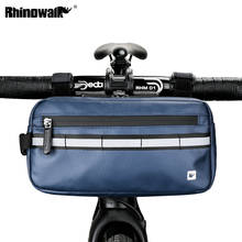 Rhinowalk-bolsa triangular para manillar de bicicleta, accesorio para ciclismo de montaña o carretera, resistente al agua, 3L 2024 - compra barato