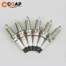 4-6X NEW Platinum Spark Plugs 12122158253 PLZFR6A-11S For BMW E60 E83 E85 E90 X3 X5 Z4 PLZFR6A11S 2024 - buy cheap