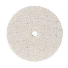 Disco abrasivo para amoladora de banco, almohadilla de pulido de lana de fieltro, herramienta rotativa 2024 - compra barato