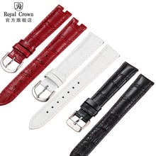 Free Tool Watchbands Genuine Leather Watch Strap Royal Crown Watch Strap Watch Belt 12mm 14mm 16mm 18mm 20mm 22mm 2024 - buy cheap