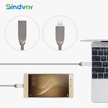 Cable de sincronización de datos Micro USB tipo C de carga rápida para Xiaomi redmi note 7, Samsung S9, A50, cargador de teléfono Android, Cable USB de Metal 2024 - compra barato