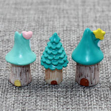 DIY 1Piece of Resin Mini Tree Fairy Garden Micro Landscape Moss Cartoon Tree House  Micro Landscape Succulent Decoration 2024 - buy cheap