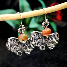 2019 Vintage Flower Dangle Earrings for Women Ethnic Jewelry Indian Earring Wedding Brincos Engagement Statement Drop Earings 2024 - buy cheap