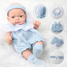 Buy 10 Inch Lifelike Newborn Baby Doll 26 Cm Realistic Cute Mini Bebe Reborn Doll Waterproof Silicone Diy Clothes Set For Toys Kids In The Online Store Colorful Toy Store Store At