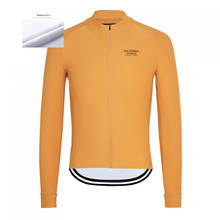 Men Winter Cycling  Jersey Long Sleeve MTB  Jersey Bicycle Tops Thermal Fleece Warm Bike Wear Maillot Ciclismo Cycling Clothing 2024 - buy cheap